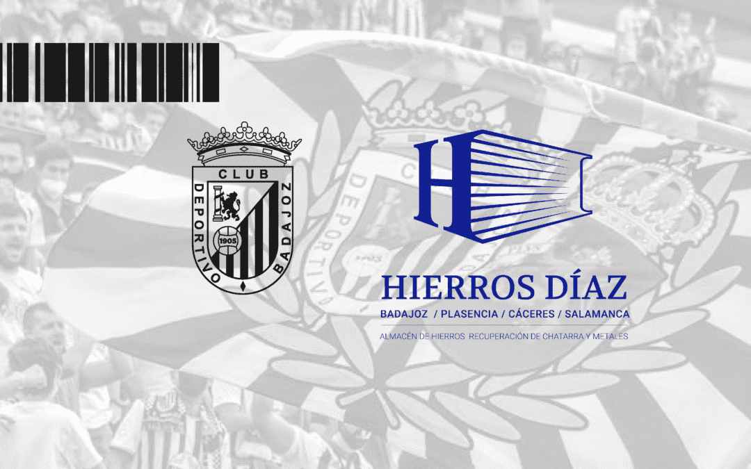 La segunda equipación del CD Badajoz finalmente lucirá el logotipo de Hierros Díaz en la temporada 24/25